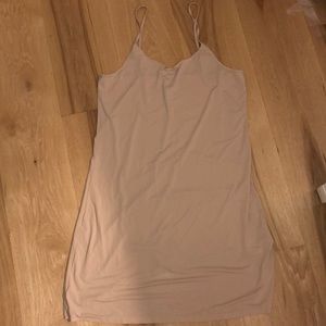 Nude jockey dress under layer/ slip